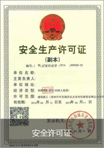 安全许可证